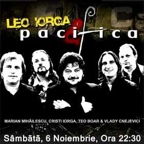 Concert Leo Iorga si trupa Pacifica in Hard Rock Cafe