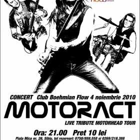Concert MotorAct in Boehmian Flow - turneu national