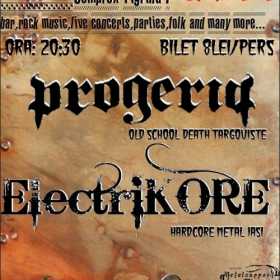 Concert Progeria si ElectriKORE in Abyss Club