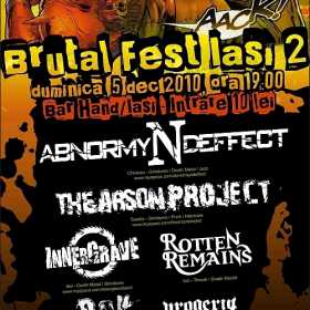 Innergrave, Rotten Remains, P.O.V., Progeria, The Arson Project si Abnormyndeffect la Brutal Fest Iasi 2