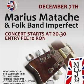Concert Marius Matache in Club MoJo Brit Room