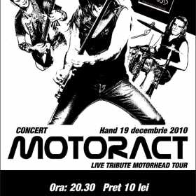 Concert MotorAct in Bar Hand din Iasi