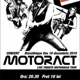 Concert MotorAct in Discotheque Vox din Suceava