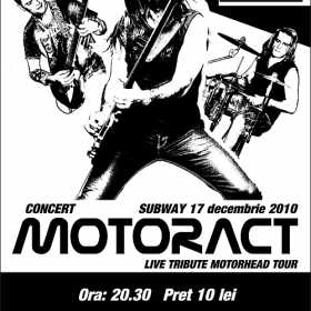 Concert MotorAct in Pub Subway din Bacau