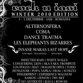 Festivalul Rock'N'Iasi Winter Edition editia a IV-a