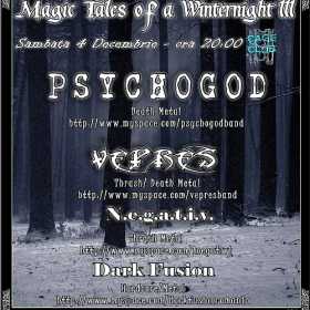 Magic Tales of a Winternight III - Psychogod, Vepres, N.E.G.A.T.I.V. si Dark Fusion