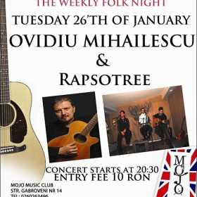 Concert Ovidiu Mihailescu si Trupa RAPSOTREE in club Mojo BritRoom