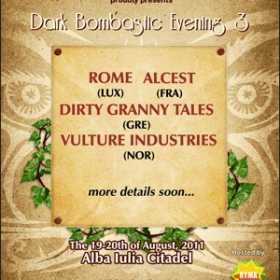 Vulture Industries si Dirty Granny Tales confirmate la Dark Bombastic Evening 3