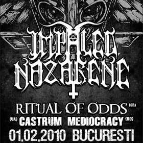 Concert Impaled Nazarene, Ritual of Odds, Mediocracy si Castrum in club The Silver Church