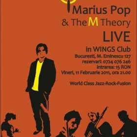 Concert Marius Pop si The M Theory in Wings Club