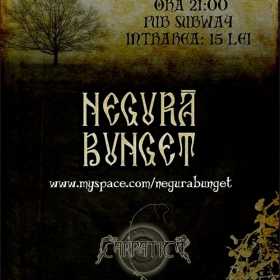 Concert al trupelor Negura Bunget si Carpatica in Subway Pub