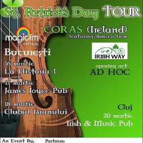 Ad Hoc, Irish Way si Coras in St. Patrick's Day Tour