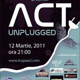 Concert ACT unplugged in Cafeneaua Artistilor din Buzau