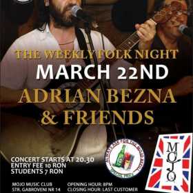 Concert Adrian Bezna and Friends in MoJo Brit Room