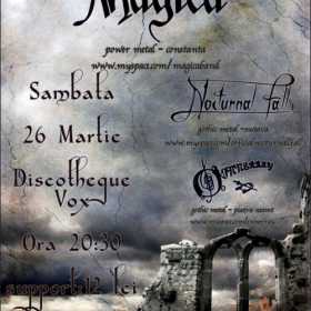 Concert Magica, Nocturnal Fear si Innerray in Suceava