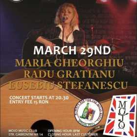 Concert Maria Gheorghiu in clubul MoJo BritRoom