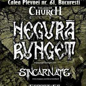 Concert Negura Bunget, Sincarnate si Carpatica in club The Silver Church