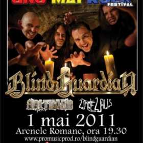 White Walls va canta alaturi de Blind Guardian la Unu Mai Rock Fest (1 mai 2011)