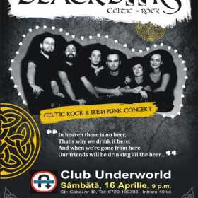 Concert Blackbeers in Club Underworld