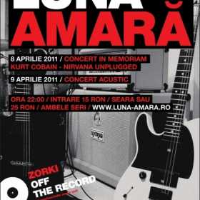 Concert Luna Amara in Zorki Off the Record Cluj-Napoca