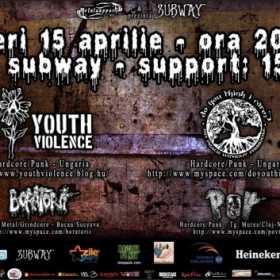 Concert Youth Violence, Do you think I care, Boratorii si POV in Bacau