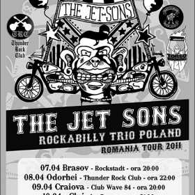 Turneul national The Jet-Sons Rockabilly Trio 2011 din Polonia