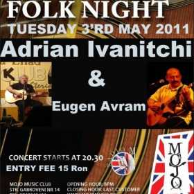Concert Adrian Ivanitchi si Eugen Avram in club MoJo Brit Room