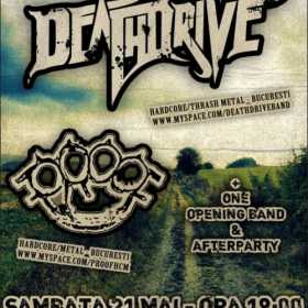 Concert DEATHDRIVE si PROOF in Bar HAND din Iasi