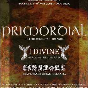 Concert Primordial, I Divine si Claymore in Club Wings