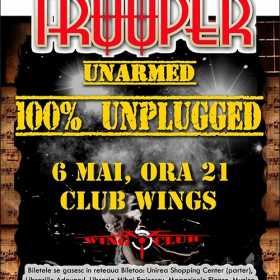 Concert Trooper 100% unplugged in Club Wings