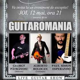 GUITAROMANIA Live Guitar Show in Club Sinners