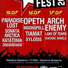 Programul sesiunilor de autografe in cadrul festivalului Kavarna Rock Fest 2011