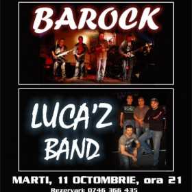 Concert Barock si Luca'z Band in Joy Pub