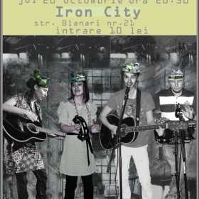 Concert Casa cu Prieteni in club Iron City