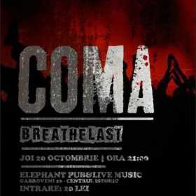 Concert Coma si Breathelast in Elephant Pub