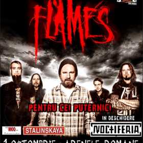 Concert In Flames in Bucuresti la Arenele Romane