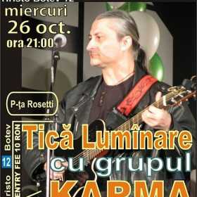 Concert Tica Luminare si Karma in Sinner's Club
