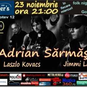 Concert Adrian Sarmasan & friends la Folk Nights by Gorby editia 37