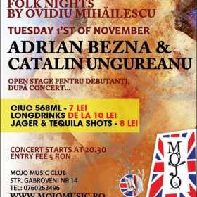 Concert Catalin Ungureanu si Adrian Bezna in Mojo