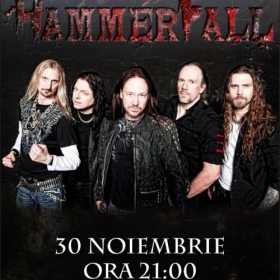 Concert Hammerfall in Hard Rock Cafe din Bucuresti