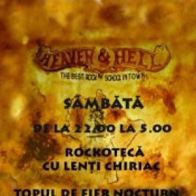 Rockoteca in clubul Heaven & Hell cu Lenti Chiriac