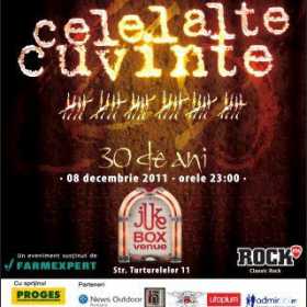 Afterparty „Celelalte Cuvinte – 30 de ani” in Jukebox Venue