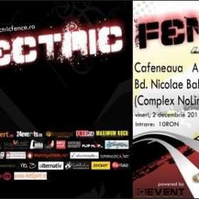 Concert Electric Fence in Cafeneaua Artistilor din Buzau