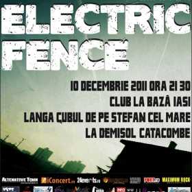 Concert Electric Fence in club La Baza din Iasi