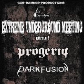 Concert PROGERIA si DARK FUSION in club La Scriitori din Targoviste