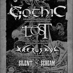 Concert Gothic, L.O.S.T., Krepuskul si Silent Scream in Irish & Music Pub