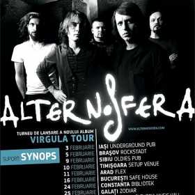 Concert Alternosfera, Synops si Changing Skins in Safe House din Bucuresti - amanat