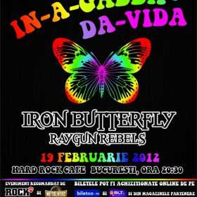 Concert Iron Butterfly si Raygun Rebel