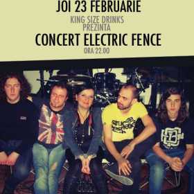 Concert Electric Fence in club Expirat