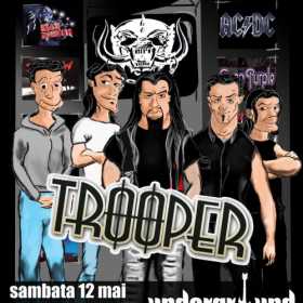 Concert Trooper in Undergorund Pub din Iasi